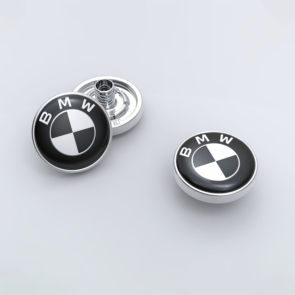 宝马BMW-滴胶四合扣
