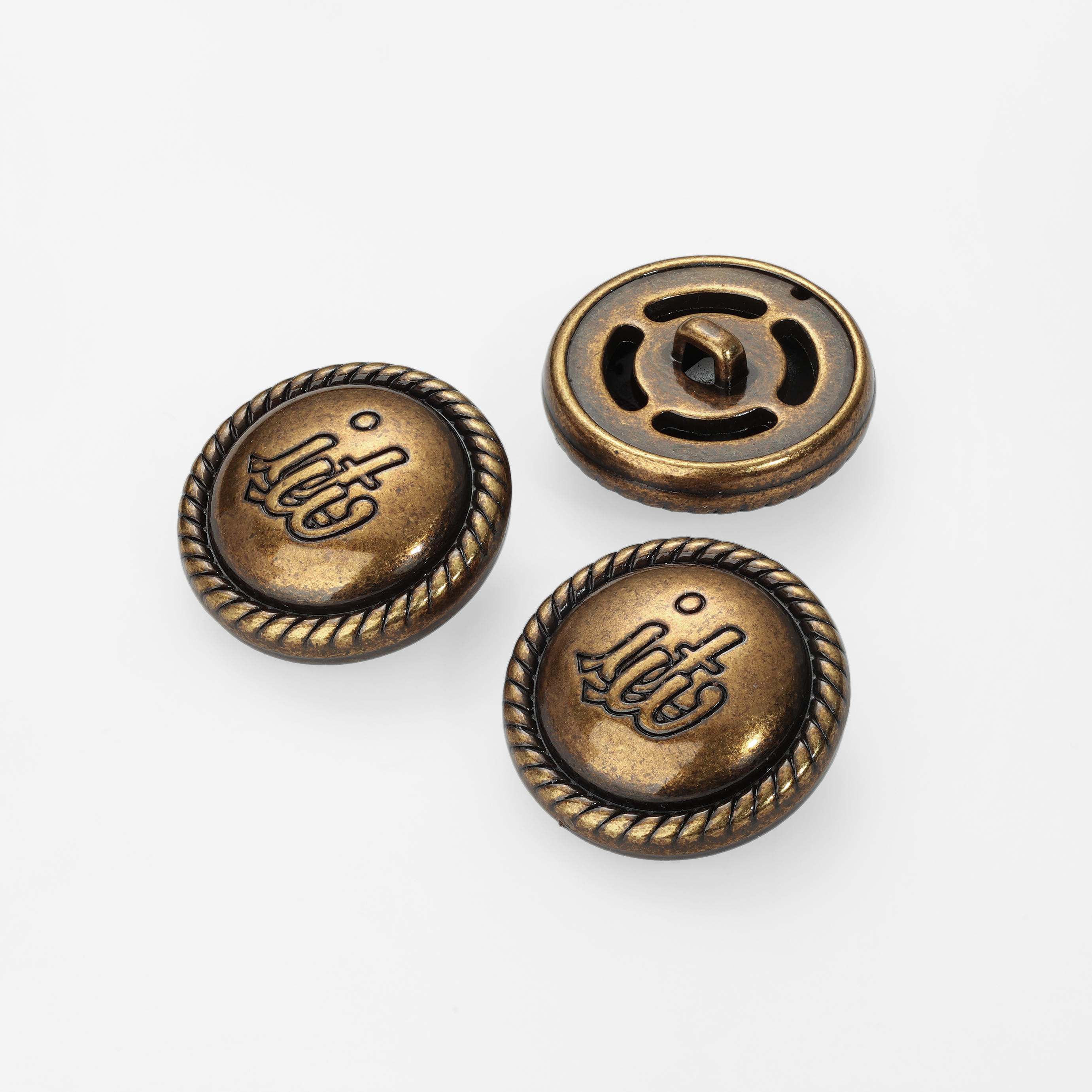 11MM&15MM&21MM&25MM Alloy Sewing Button