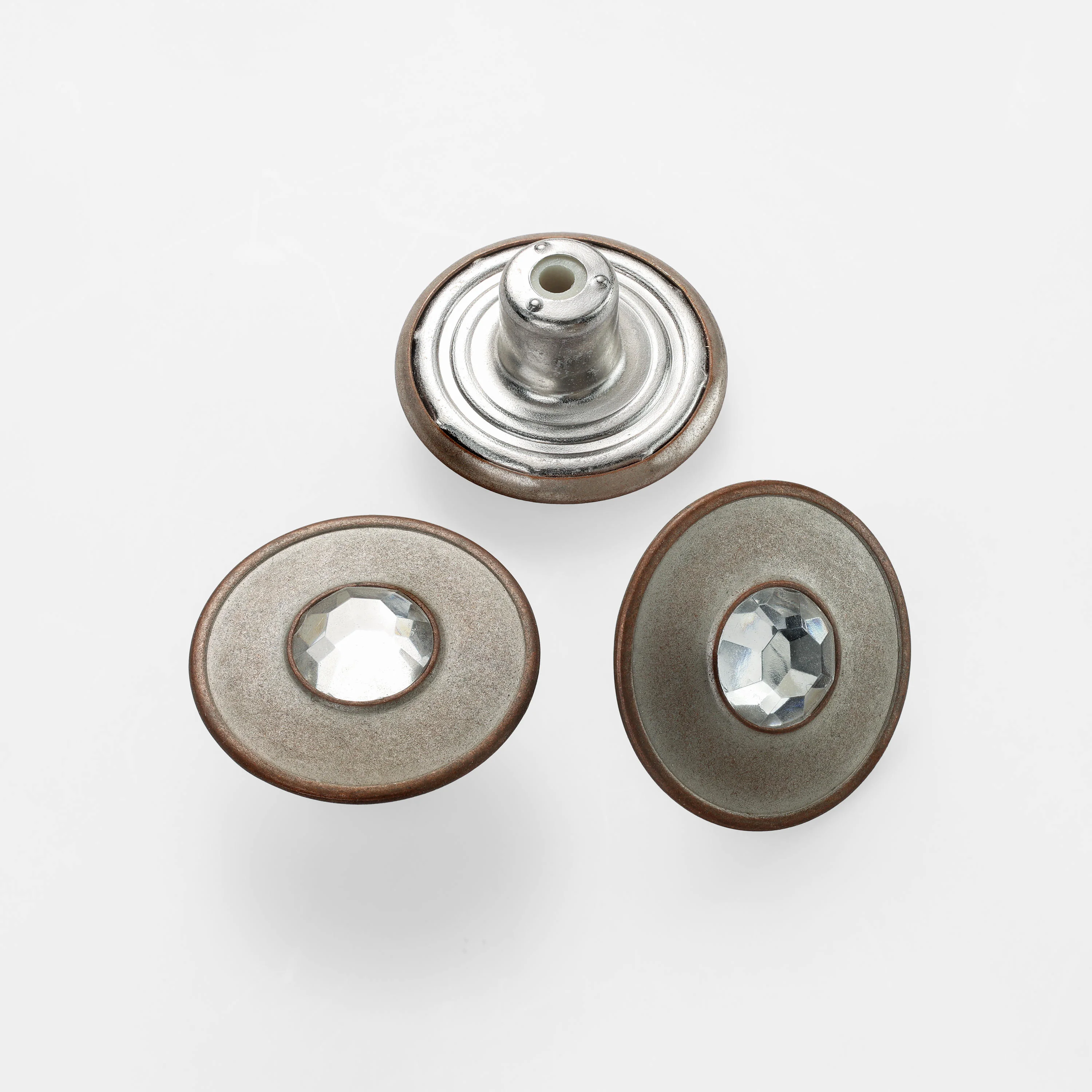19MM Diamond Nylone jeans button