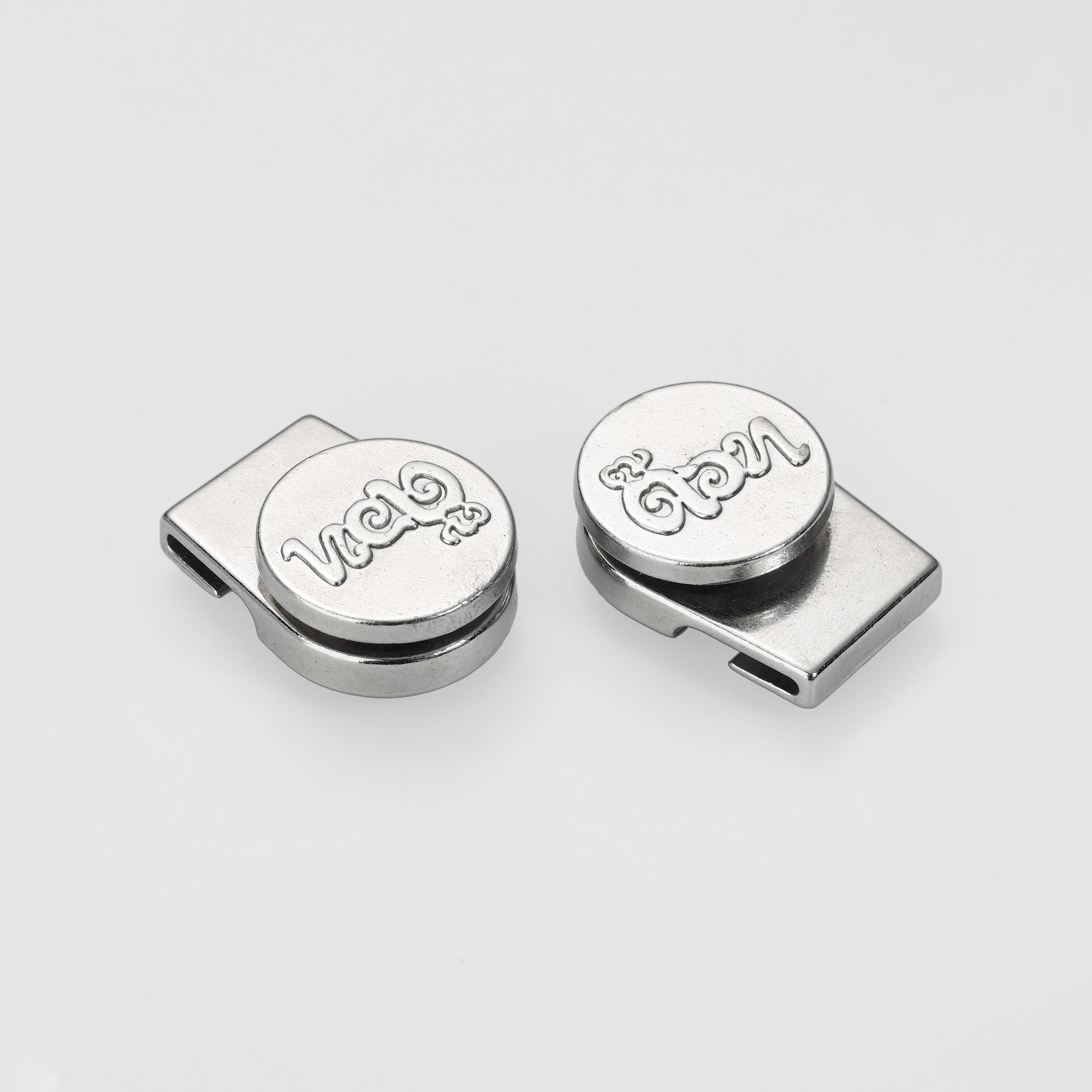 17MM面刻凸字泰文aan合金工字钮