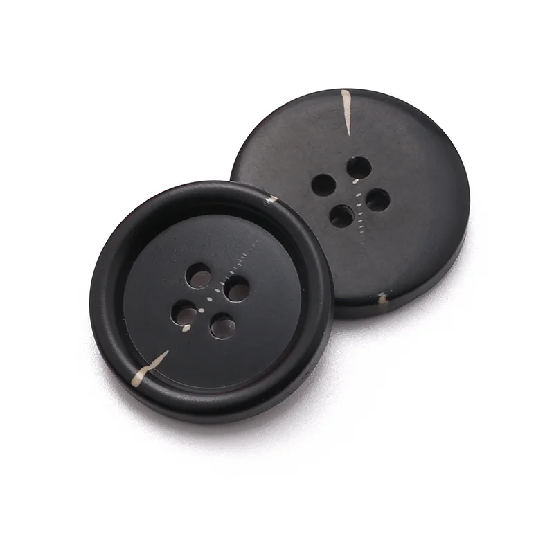 Round 4-Hole Resin Sewing Buttons