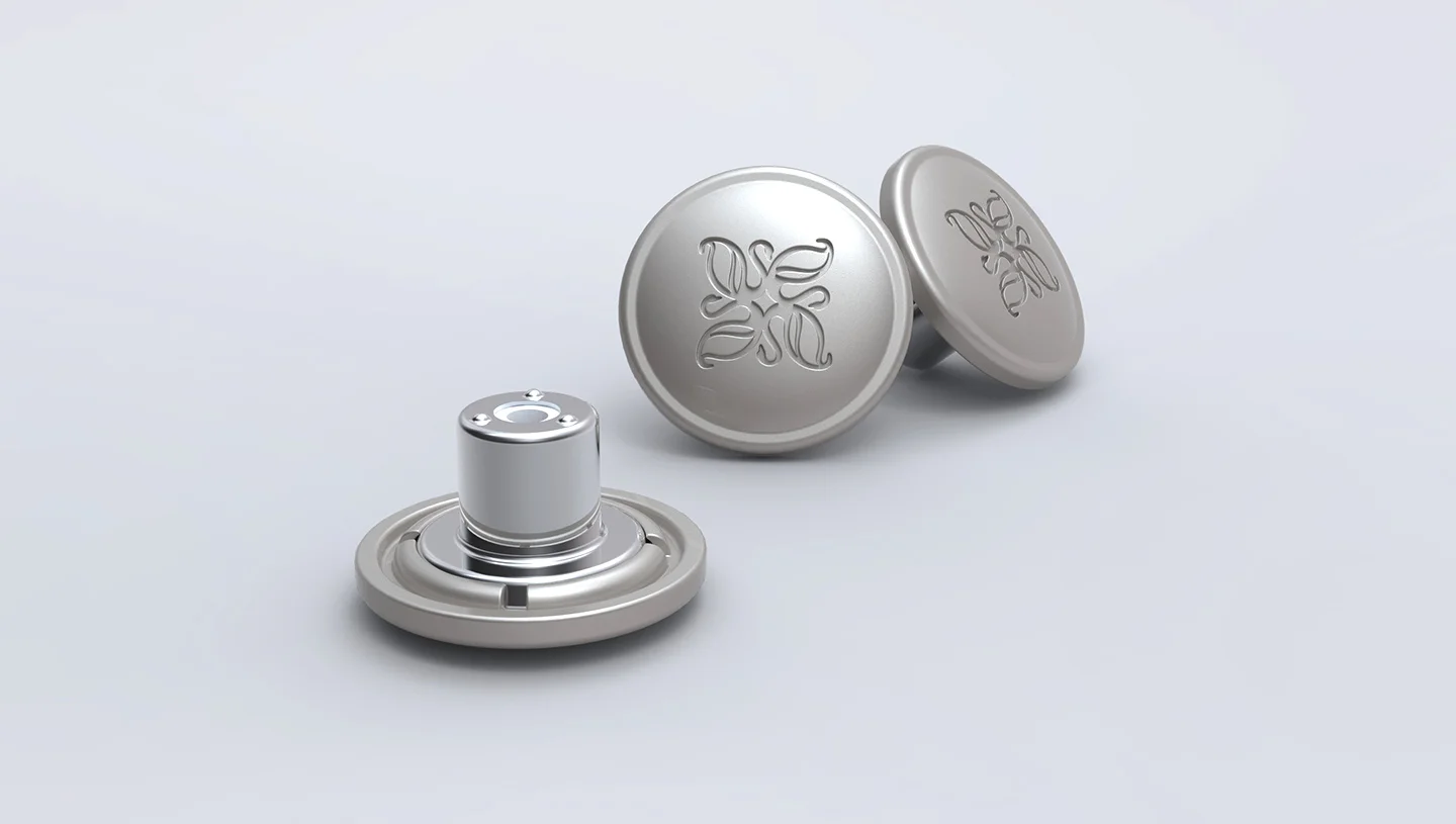 Customization of Naersi Women's Denim Buttons