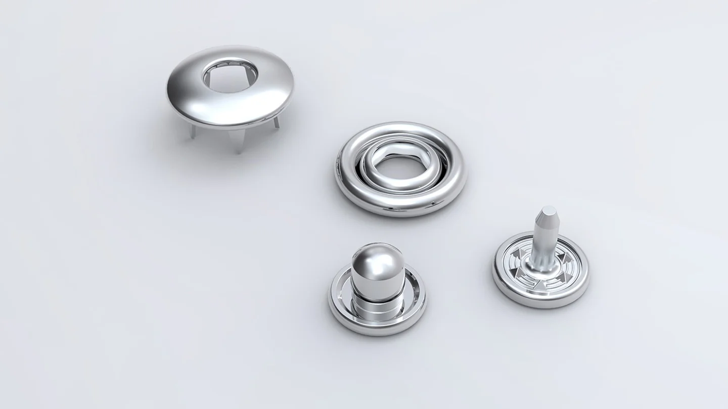Snap Fasteners - Classic Original Design