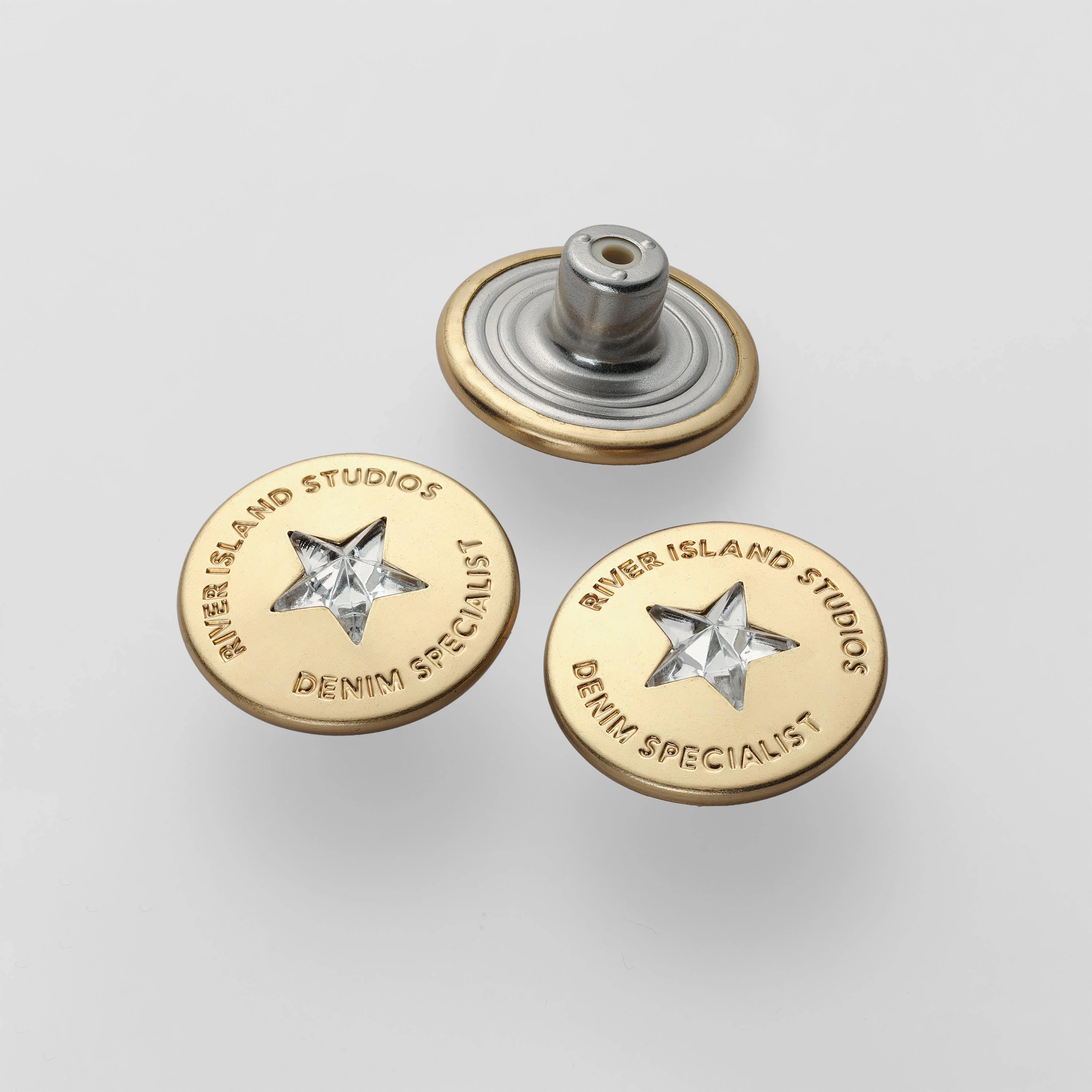 20MM Diamond nylone jeans button