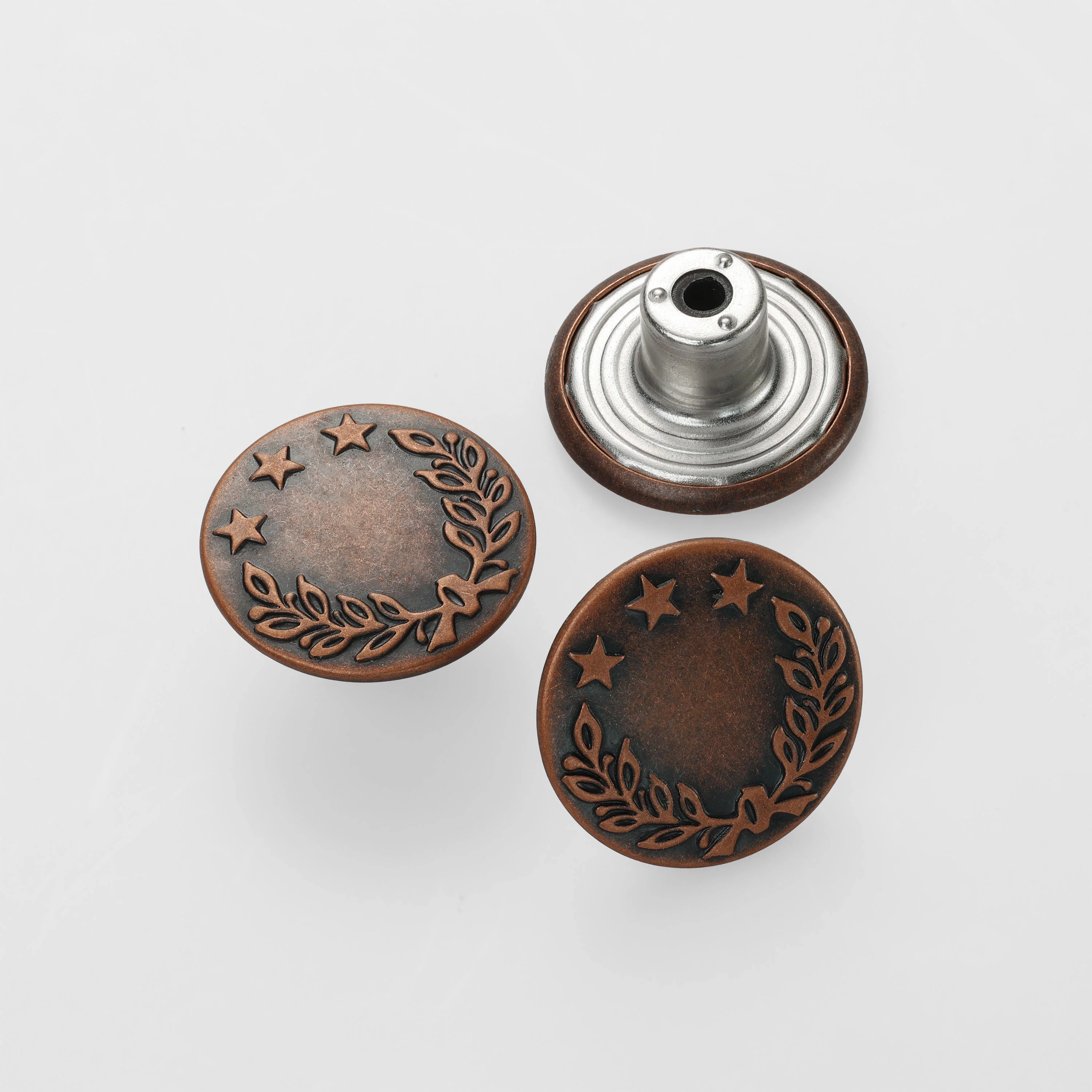 17MM Nylone Jeans Button