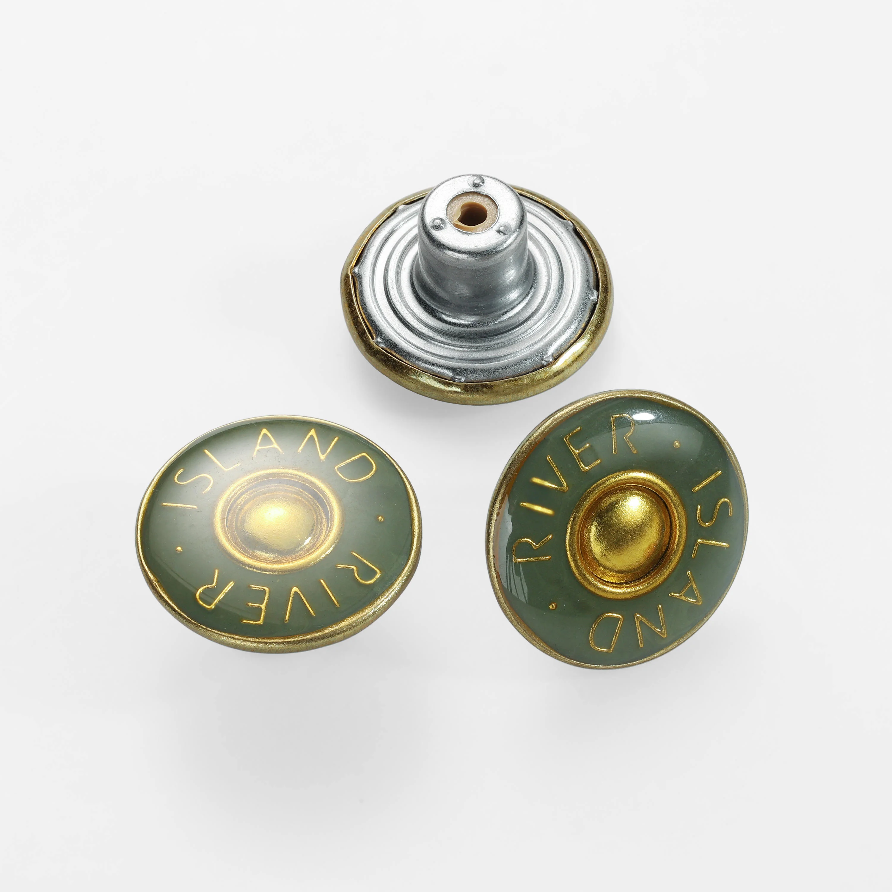 17MM Nylone jeans button