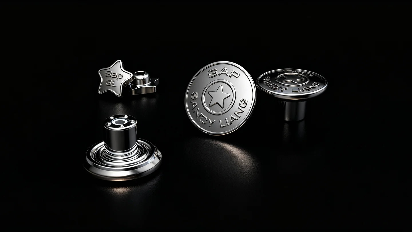 Customization of GAP Garment Jean Buttons