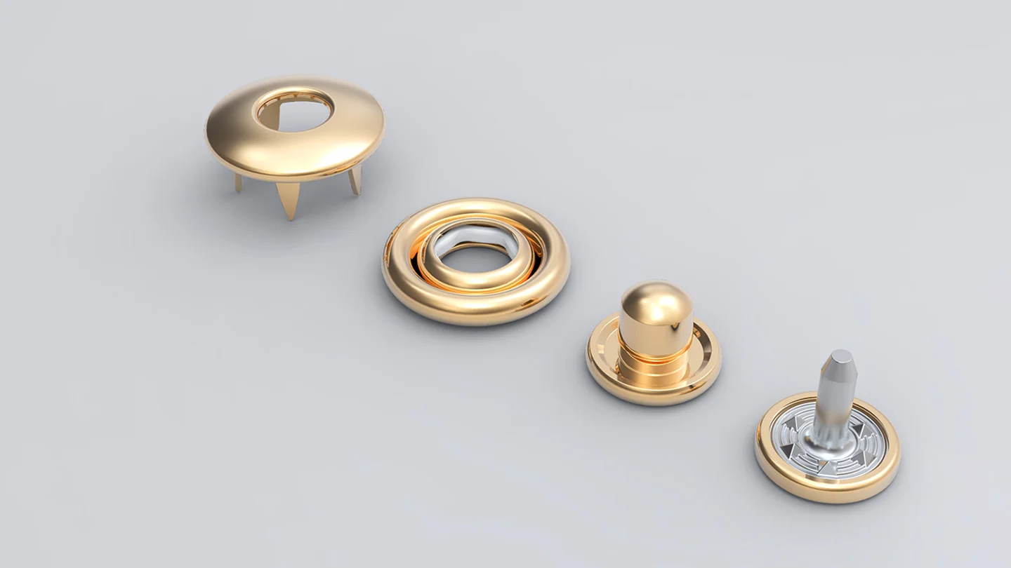 Snap Fasteners - Classic Original Design