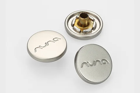 CPSC Compliant Baby Clothing Hardware: High-Safety Metal Buttons from China
