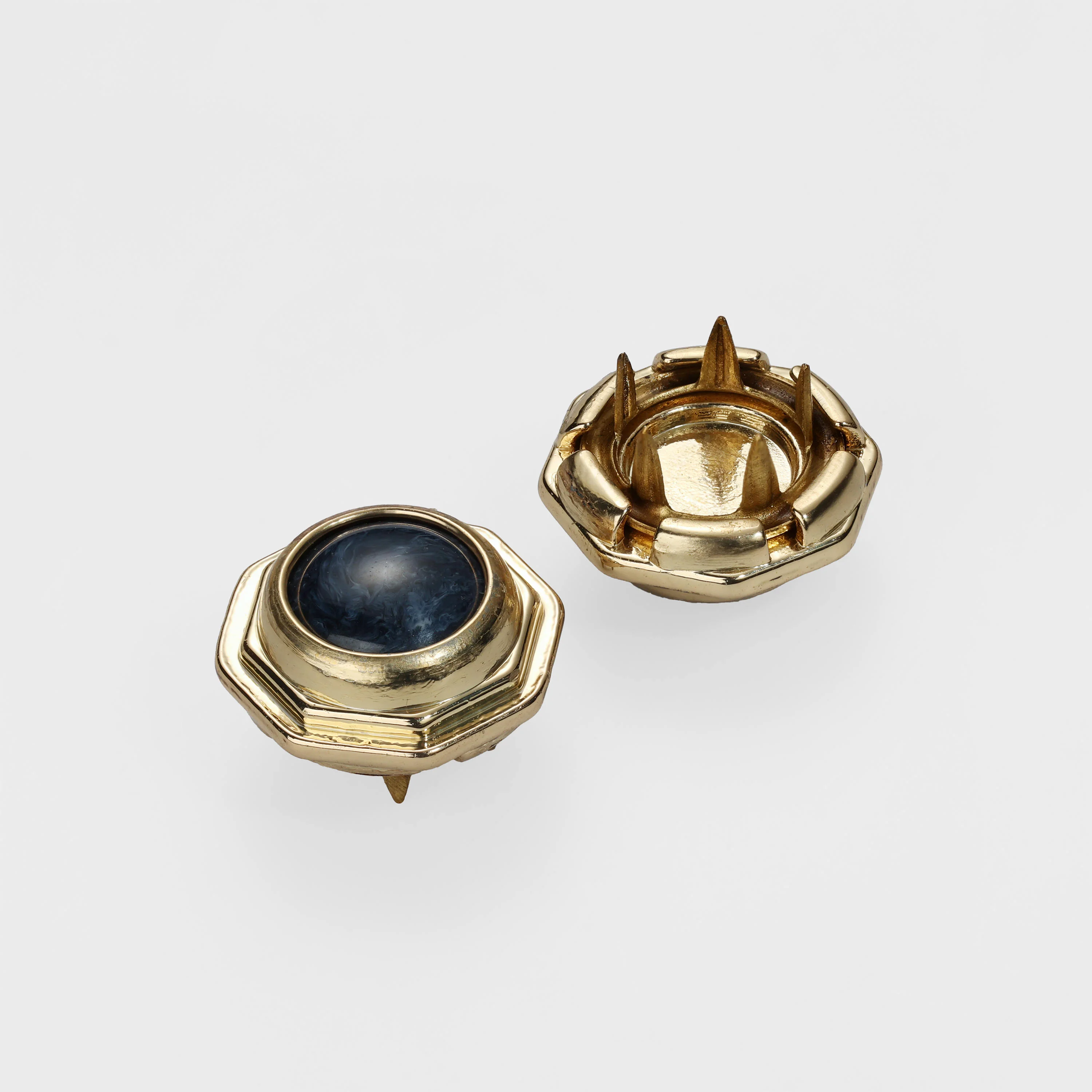 12.5MM Alloy Pearl Prong Snap Button