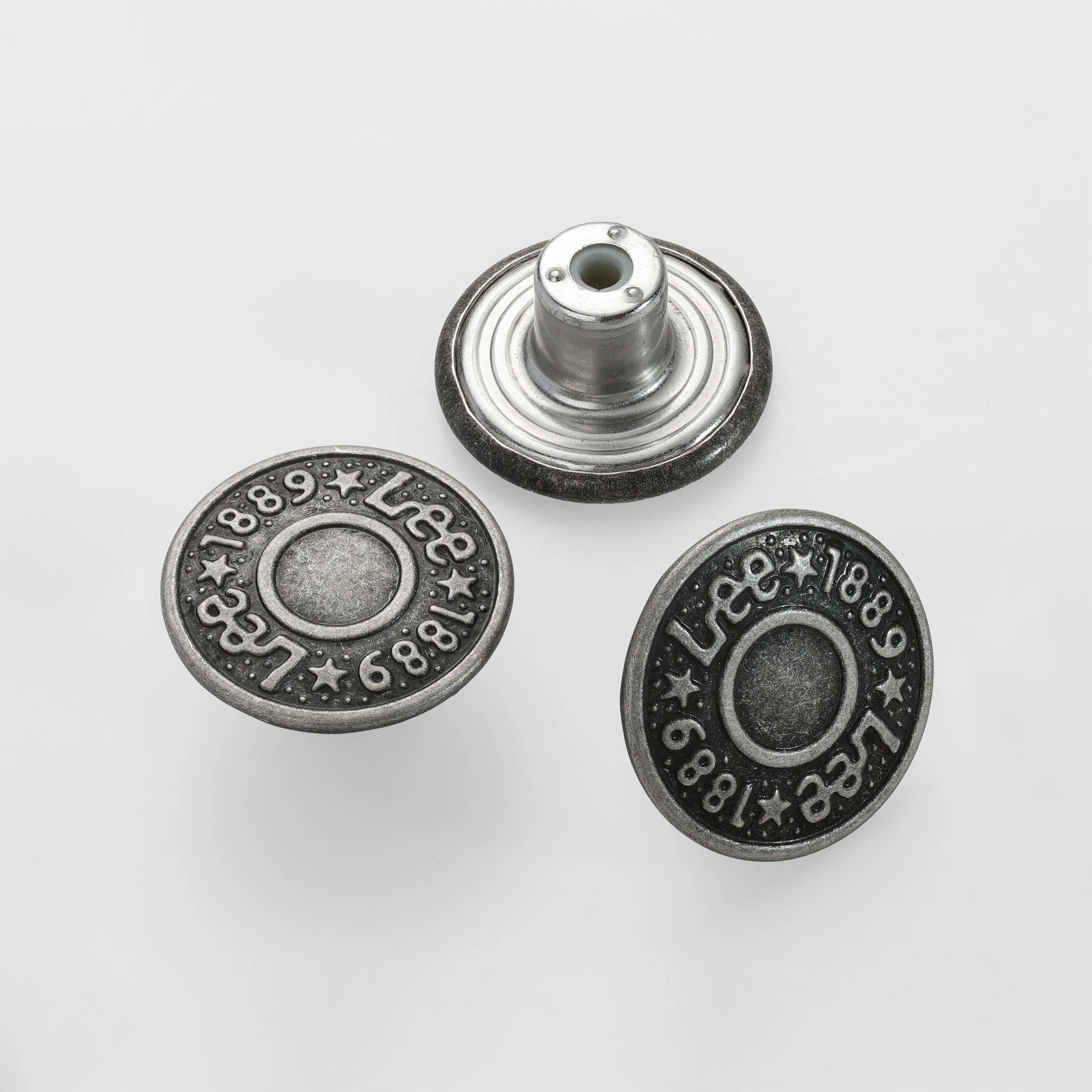 17MM Nylone Jeans Button
