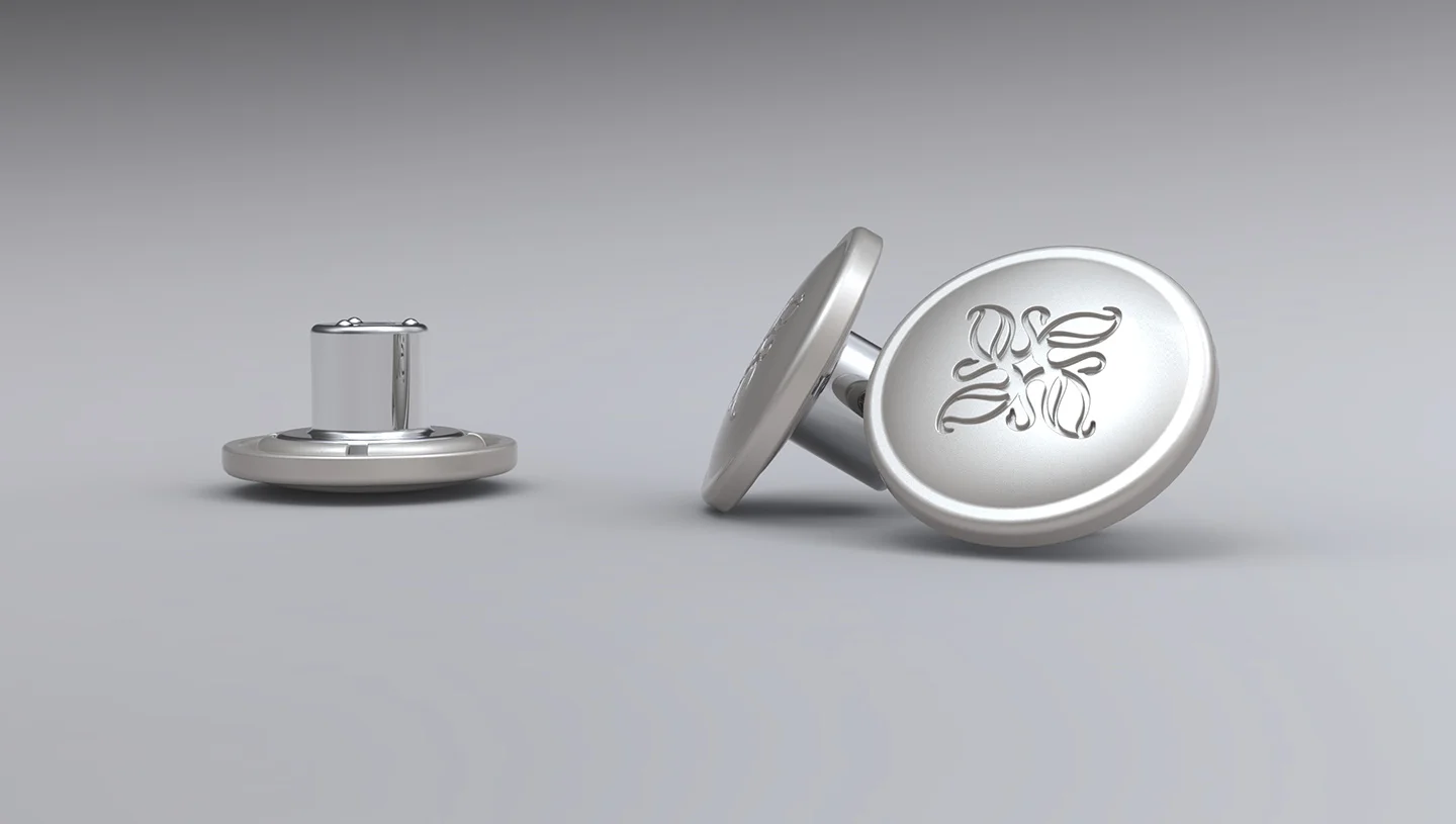 Customization of Naersi Women's Denim Buttons