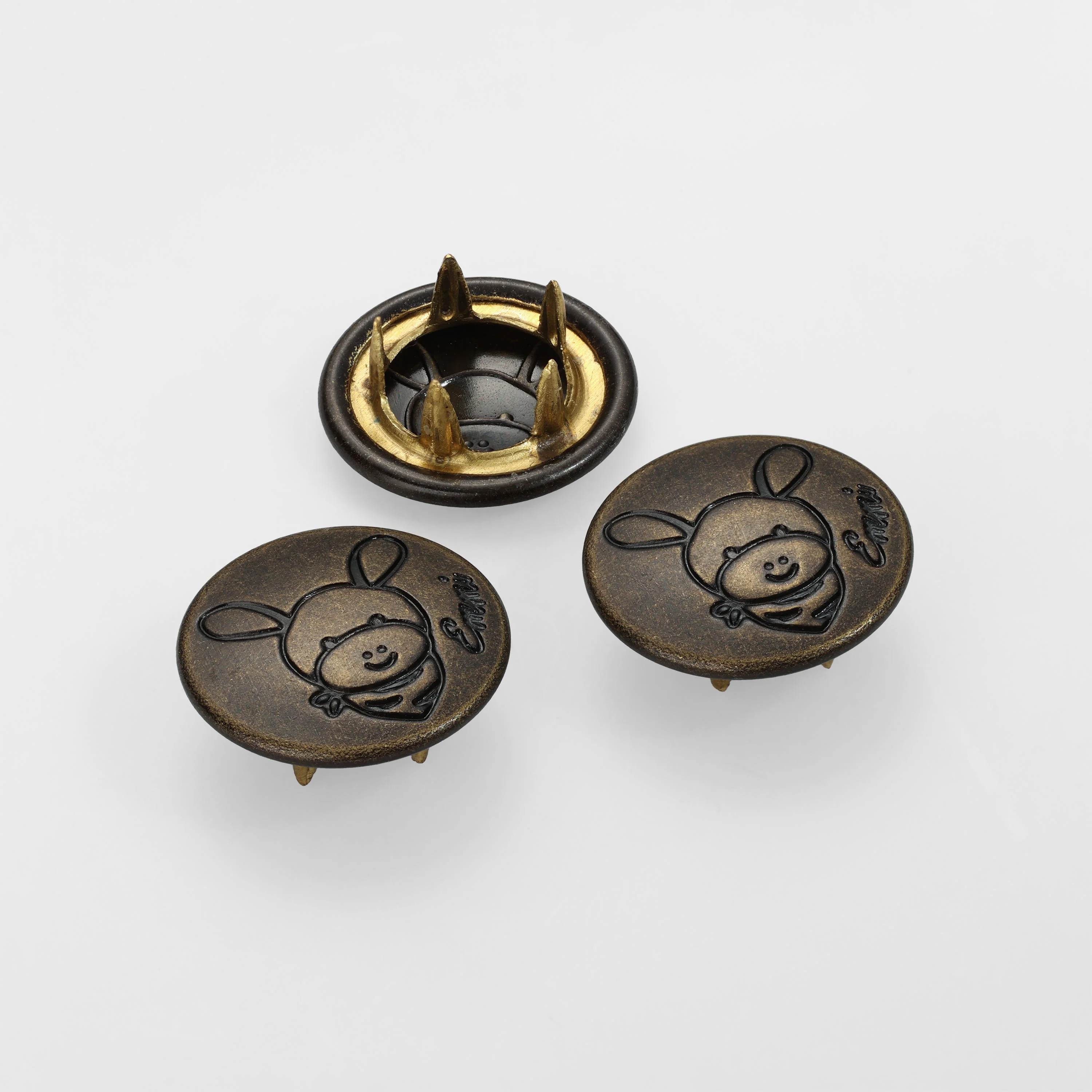 12MM Prong Cap button