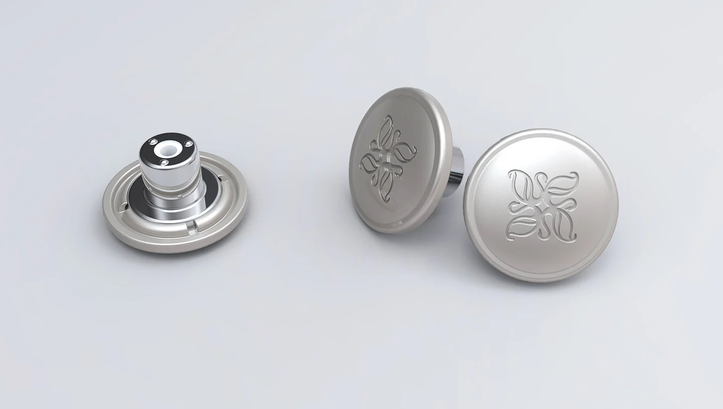 Customization of Naersi Women's Denim Buttons