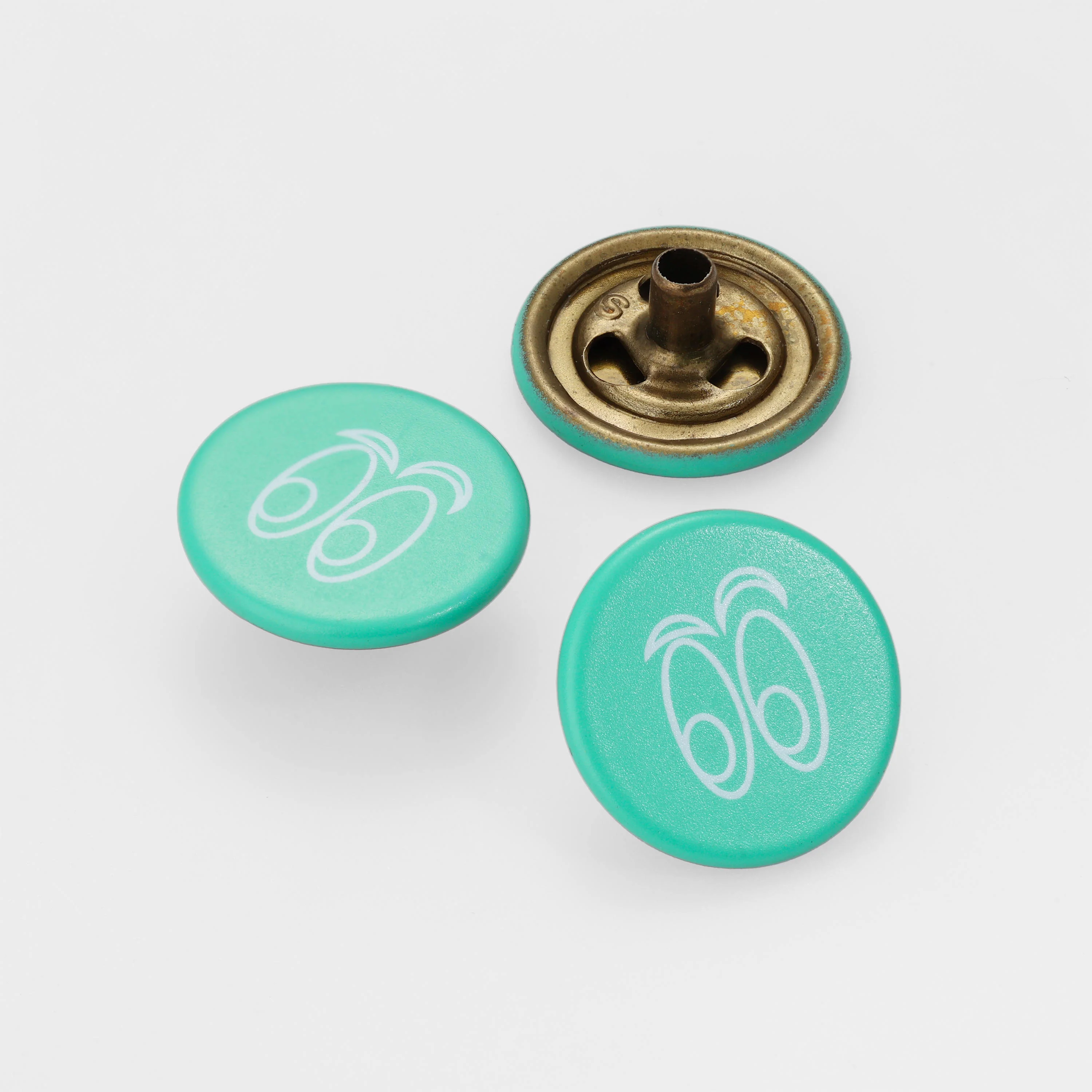 15MM Print Cap Snap Button