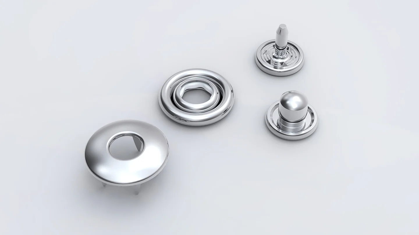 Snap Fasteners - Classic Original Design