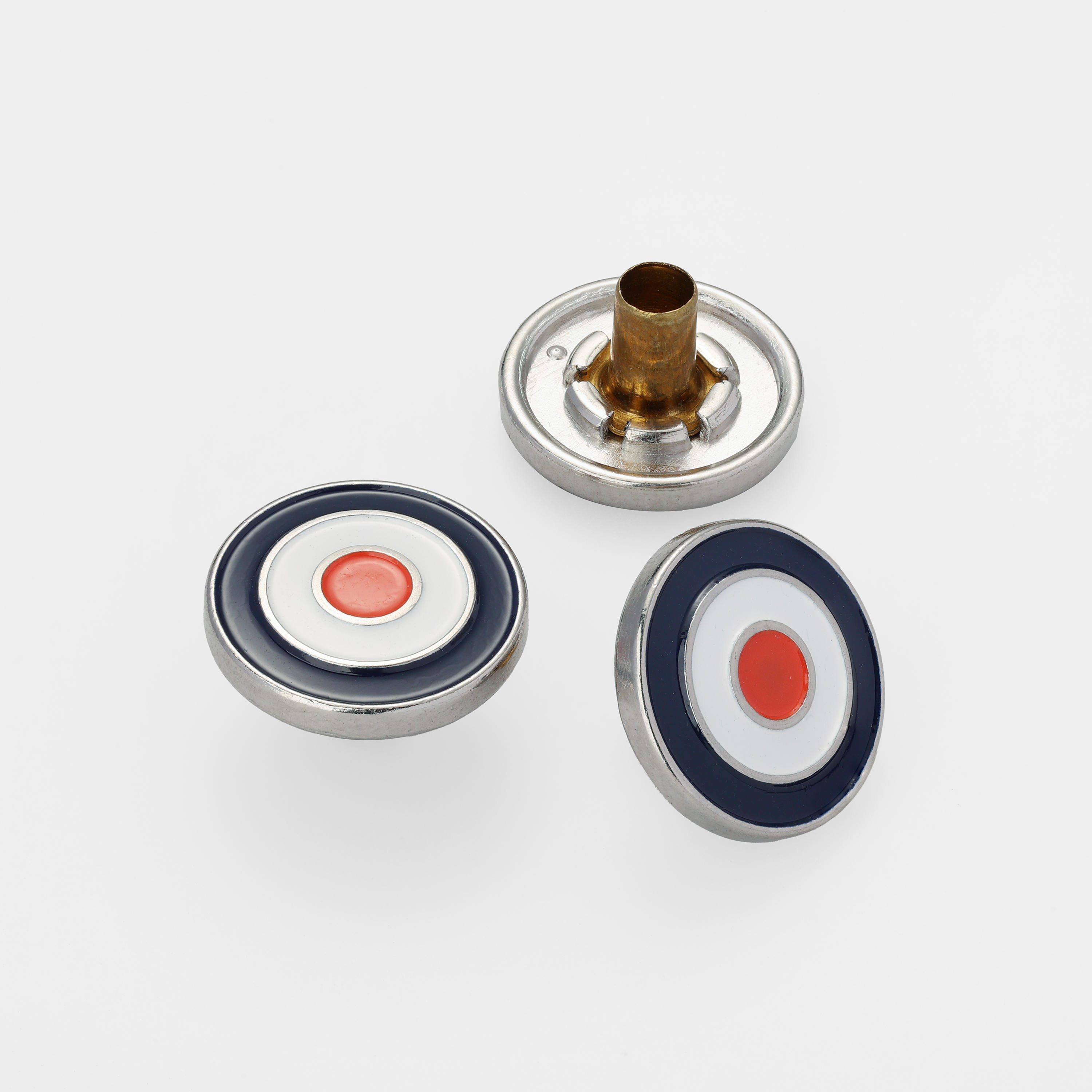 15MM抺油合金喼钮面