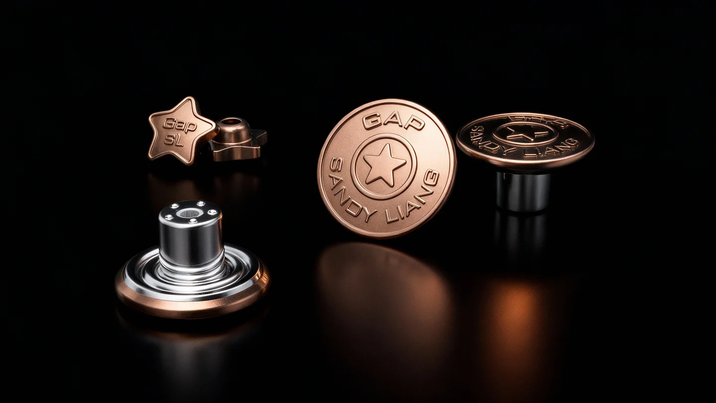 Customization of GAP Garment Jean Buttons