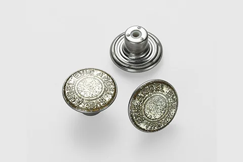 Custom Logo Jeans Buttons Manufacturer in China: High-End Denim Hardware